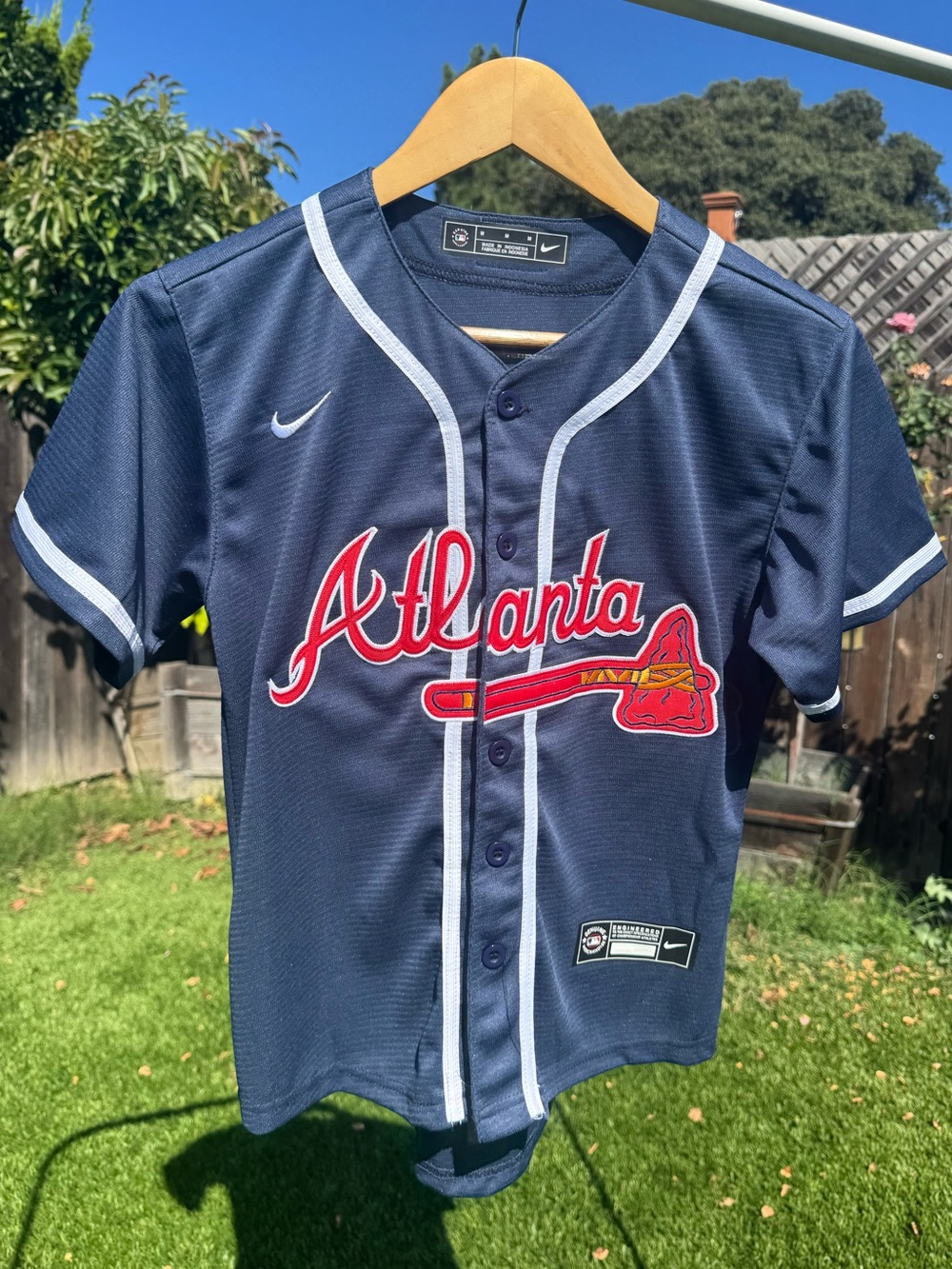 NWOT Women’s Ozzie Albies Atlanta Braves Nike Jersey size M